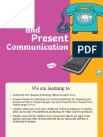 Au H 25700 Communication Past and Present Powerpoint - Ver - 1