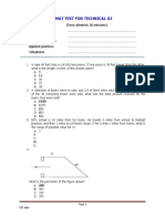 Gmat Test For Technical G3