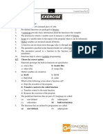 Q.1 Fill in The Blanks:: (Ch#13) Functions Computer Science Part-II