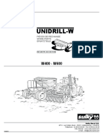 Unidrill-W: Pièces de Rechange Spare Parts Ersatzteile