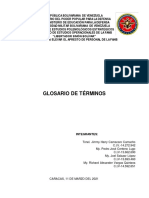 Glosario de Términos