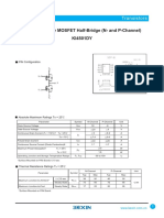 SMD Type IC SMD Type Transistors: Complementary MOSFET Half-Bridge (N-And P-Channel) KI4501DY