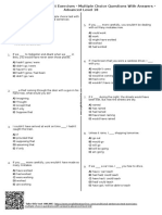 517 - Conditional Sentences Test Exercises Multiple Choice Questions With Answers Advanced Level 18