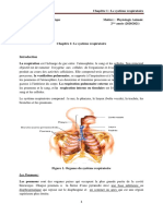 Chapitre 1 - Système Respiratoire