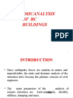 Seismicanalysis of RC Buildings