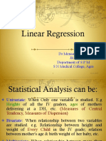 Bivariate Linear Regression