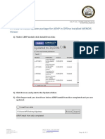 1.1 How To Install Update Package For AENP in Offline Installed WENDIS Viewer