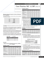 Caso Práctico NIC 12