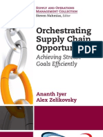 Orchestrating Supply Chain Opportunities