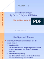 Social Psychology by David G. Myers 9 Edition: The Self in A Social World