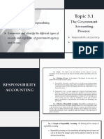 Topic 3.1 The Government Accounting Process - Responsibility Accounting & Tupes of Records & Regestries