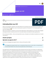 Introduction Au C# - Apprenez À Développer en C# - OpenClassrooms - 1604255371414