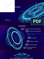 TPA - 03 - Constantes, Variáveis e Tipo de Dados