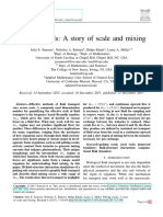 Pulsing Corals: A Story of Scale and Mixing: Original Article