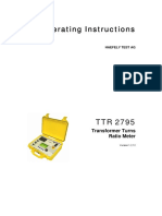 Operating Instructions TTR2795 v1.2.12