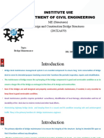 UNIT-3 (Lecture-5) Bridge Maintenance