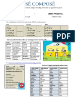 Passe Compose Exercice Grammatical