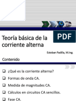 Teoría Básica de Corriente Alterna