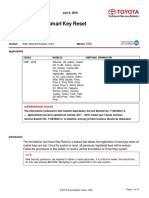 Immobilizer and Smart Key Reset: T-SB-0057-18 July 6, 2018