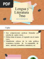 Lengua y Literaturaa Séptimo