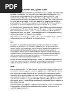 La Contaminación Del Aire