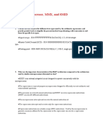 Arithmetic Coprocessor, MMX, and SMID