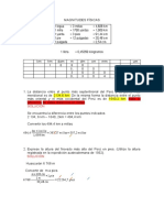 Ejercicios Resueltos de Magnitudes