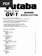 GV-1 Manuel en Français