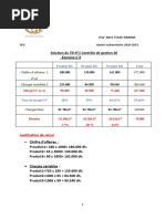 Solution Du TD N°1 Exercice N°2