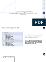 Quick Guide For Activating Esim On Iphones