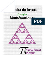 Brevet 2019 Maths