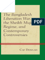 The Bangladesh Liberation War, The Sheikh Mujib Regime, and Contemporary Controversies