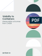 IT Operations Management Visibility To Containers Measurable Outcomes From CMDB White Paper