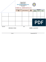 Technical Assistance Log: Sipocot National High School