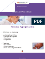 Mirjam Van Weissenbruch - Neonatal Hypoglycaemia