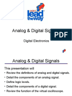 Analog & Digital Signals