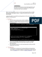 Lab - 2: Linux Installation:: Basic Terminologies