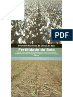 NOVAIS, RF Et Al. Fertilidade Do Solo. Sociedade Brasileira de Ciência Do Solo. 2007