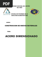 Acero Dimensionado