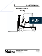 ERP040-060DH (D216) Parts Manual: Yale Materials Handling Corporation