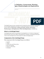 Centrifugal Pump Definition Components Working Priming Advantages Disadvantages and Applications PDF