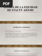 Teoria de La Equidad de Stacey Adams