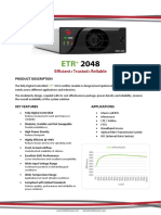 ETR+2048 (2000W) Rectifier Module Rev03