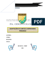 Informe de Prótesis Total