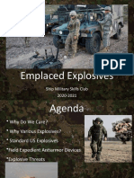 Emplaced Explosives: Ship Military Skills Club 2020-2021