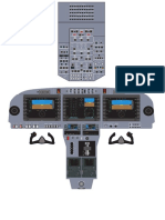 Twin Jet Flight Model - Glass: Fire Push