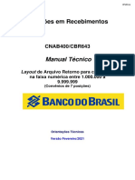 Bb-Cnab 400 - Retorno - Fev 2021