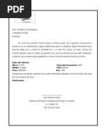 Acta de Entrega Combustible