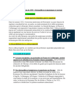 L'impact de La Crise de 1929 - Desequilibres Economiques Et Sociaux