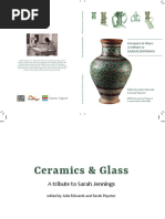 Ceramics & Glass: A Tribute To Sarah Jennings: Edited by Julie Edwards & Sarah Paynter